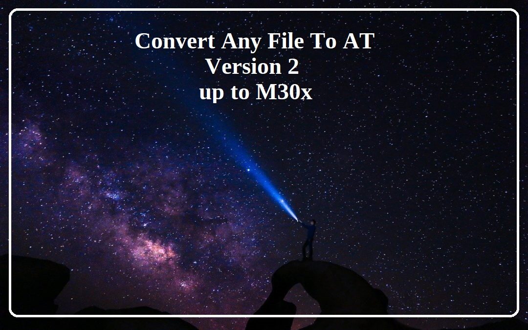 Convert Any Files To Audio Talisman Version 2 up to M30x