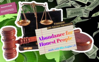 Abundance for Honest People (with Sacred Harmonics) FREEWARE